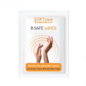 Αλκοολούχα Μαντηλάκια Χεριών B-Safe Wipes